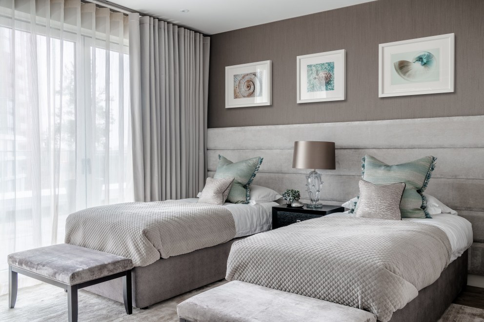 Nine Elms | Guest bedroom | Interior Designers